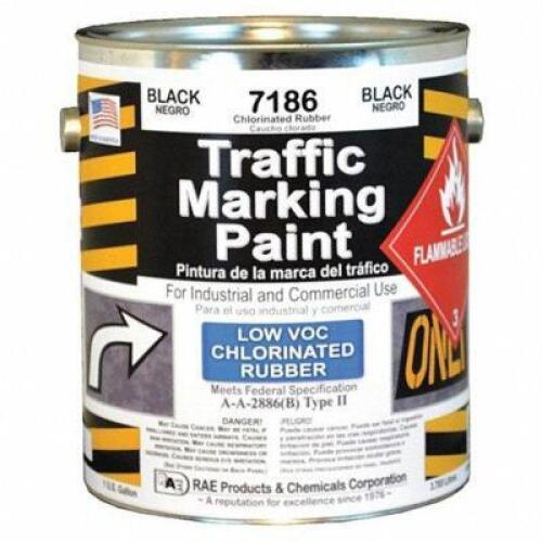 DESCRIPTION: (2) TRAFFIC ZONE MARKING PAINT BRAND/MODEL: RAE #4YNY8 INFORMATION: BLACK RETAIL$: $80.00 EA SIZE: 1 GALLON QTY: 2