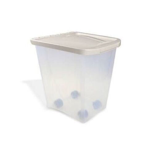 DESCRIPTION: (1) PET FOOD STORAGE CONTAINER BRAND/MODEL: VAN NESS INFORMATION: WHITE LID RETAIL$: $40.00 EA SIZE: 25 LB CAP QTY: 1
