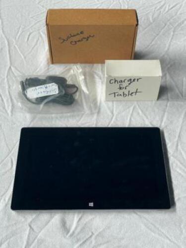 64 GB SURFACE TABLET WITH EXTRA CHARGERS
