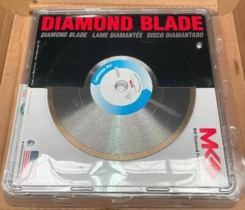 (2) - DIAMOND BLADE SEGMENTED RIM CIRCULAR SAW BLADES