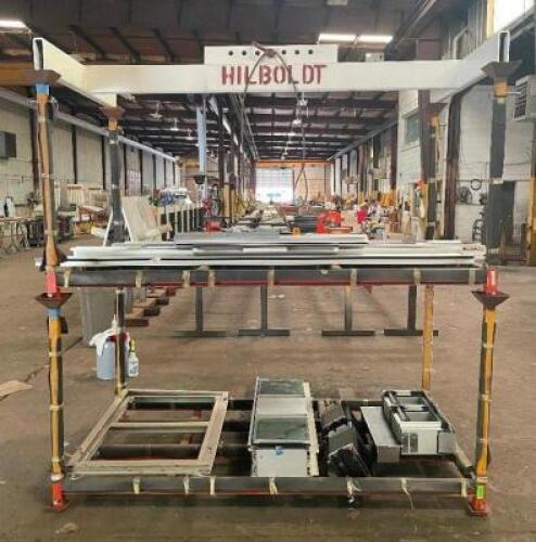 (6) - SECTIONS OF 7'-4" X 48" STACKABLE RACKING