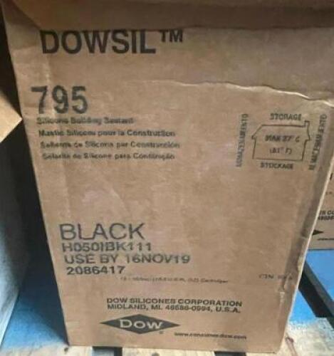 (4) - 16 CT. BOXES OF DOWSIL 795 SILICONE BUILDING SEALANT