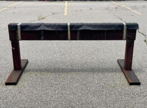 (4) - METAL SAW HORSES / TABLE BASES