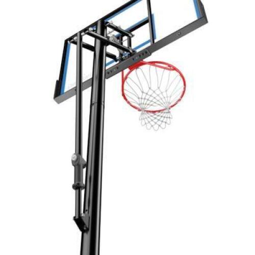 DESCRIPTION: (1) SHATTERPROOF POLYCARBONATE BASKETBALL HOOP BRAND/MODEL: SPALDING RETAIL$: $349.99 EA SIZE: 48" QTY: 1