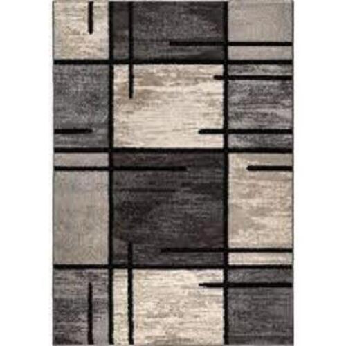 DESCRIPTION: (1) THROW RUG BRAND/MODEL: PALMETTO LIVING INFORMATION: ARMADA CHARCOAL RETAIL$: $156.00 EA SIZE: 94" X 130" QTY: 1