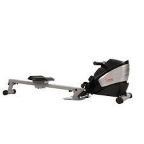 DESCRIPTION: (1) DUAL FUNCTION MAGNETIC ROWING MACHINE BRAND/MODEL: SUNNY HEALTH AND FITNESS #SF-RW5622 RETAIL$: $289.98 EA QTY: 1