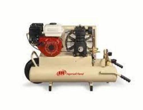 DESCRIPTION: (1) SINGLE STAGE AIR COMPRESSOR BRAND/MODEL: IR #SS335.5GH-WB RETAIL$: $1449.99 EA QTY: 1