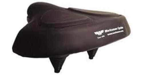 DESCRIPTION: (1) EXTRA WIDE BICYCLE SEAT BRAND/MODEL: WORKSMAN #2KGF9 INFORMATION: BLACK RETAIL$: $51.68 EA SIZE: 13" QTY: 1