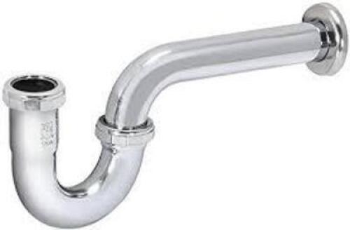 DESCRIPTION: (3) P-TRAP WITH FLANGE SLIP JOINT CONNECT BRAND/MODEL: EASTMAN #35099 RETAIL$: $21.55 EA SIZE: 1-1/4", 17G QTY: 3