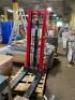 DESCRIPTION (1) DAYTON FORK-OVER STACKER BRAND/MODEL 4VME3 ADDITIONAL INFORMATION LOAD CAPACITY: 2,000 LB/RED/RETAILS AT $1,522.50 SIZE 82"H X 63"L X - 2