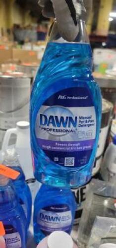 DESCRIPTION: (4) MANUAL POT AND PAN DETERGENT DISH SOAP BRAND/MODEL: DAWN RETAIL$: $10.00 EA SIZE: 1.18 QT QTY: 4