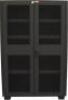 DESCRIPTION (1) JAMCO VISIBLE STORAGE CABINET BRAND/MODEL DJ248-BL ADDITIONAL INFORMATION BLACK/4-SHELVES/MINOR COSMETIC DAMAGE, MUST COME INTO INSPEC