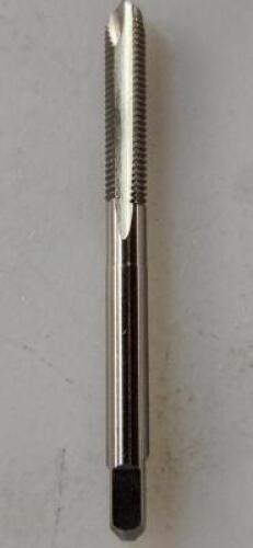 DESCRIPTION: (2) HSS SPIRAL POINT TAPS BRAND/MODEL: HERTEL 02390011 RETAIL$: 11.15 SIZE: #10-32 QTY: 2