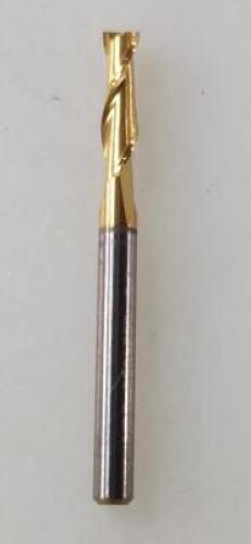DESCRIPTION: (5) SOLID CARBIDE SQ END MILL BRAND/MODEL: HERTEL 74611328 RETAIL$: $13.09 EA SIZE: 1/8" 1/2" LOC QTY: 5