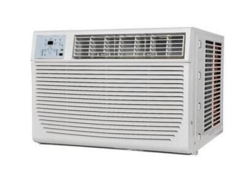 DESCRIPTION: (1) WINDOW TYPE AIR CONDITIONER W/HEAT BRAND/MODEL: CROSLEY/CAMHE12A2 INFORMATION: 12,000BTU COOLING, 11,000BTU HEATING RETAIL$: $499.99