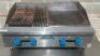 DESCRIPTION: COMSTOCK CASTLE 36" COUNTERTOP GAS GRIDDLE / CHARBROILER. BRAND / MODEL: CASTLE FHP36-18-1.5RB ADDITIONAL INFORMATION NATURAL GAS SIZE 36