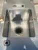 DESCRIPTION: 16" X 37" STAINLESS CABINET W/ SMALL SINK. ADDITIONAL INFORMATION MISSING (1) FAUCET. SIZE 16" X 37" LOCATION: BAY 6 QTY: 1 - 3