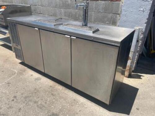 DESCRIPTION: EMBRACO THREE DOOR DRAFT BEER BOX. BRAND / MODEL: EMBRACO UFI 12HBXSD ADDITIONAL INFORMATION 115 VOLT, 1 PHASE LOCATION: BAY 6 QTY: 1