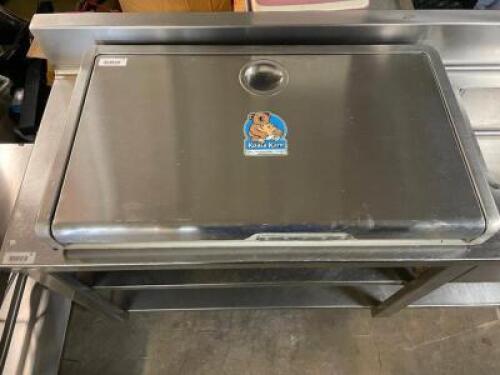 DESCRIPTION: KOALA KARE STAINLESS CHANGING STATION LOCATION: BAY 6 QTY: 1