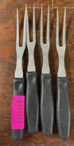 DESCRIPTION: (4) TWO PRONG GRILL FORKS LOCATION: BAY 6 THIS LOT IS: SOLD BY THE PIECE QTY: 4