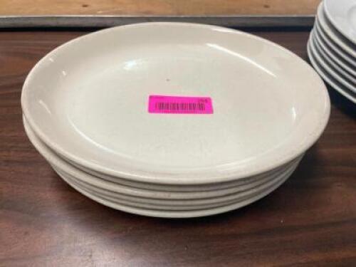DESCRIPTION: (6) 11 1/2" CHINA PLATTERS SIZE 11 1/2" LOCATION: BAY 6 THIS LOT IS: SOLD BY THE PIECE QTY: 6