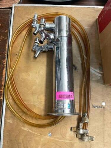 DESCRIPTION: TAPRITE - FASSCO (3) GROUP STAINLESS TAP HEAD BRAND / MODEL: TAPRITE - FASSCO LOCATION: BAY 6 QTY: 1