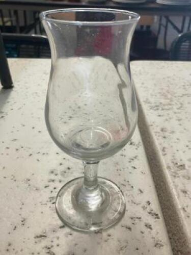 DESCRIPTION: (25) HURRICANE GLASSES ADDITIONAL INFORMATION W/ RACK LOCATION: BAY 6 THIS LOT IS: SOLD BY THE PIECE QTY: 25