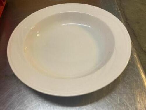 DESCRIPTION: (20) 9" CHINA PASTA BOWLS BRAND / MODEL: SYRACUSE SIZE 9" LOCATION: BAY 6 THIS LOT IS: SOLD BY THE PIECE QTY: 20