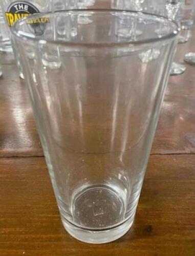 DESCRIPTION: (12) 16 OZ MIXER GLASSES SIZE 16 OZ LOCATION: BAY 6 THIS LOT IS: SOLD BY THE PIECE QTY: 12