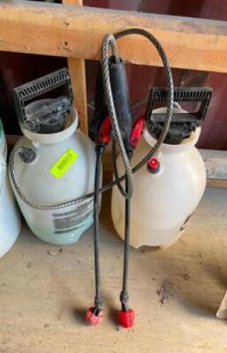 DESCRIPTION: (2) HANDHELD SPRAYERS LOCATION: SPACE CENTER QTY: 2