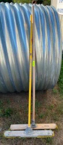 DESCRIPTION: (2) PUSH BROOMS LOCATION: SPACE CENTER QTY: 2