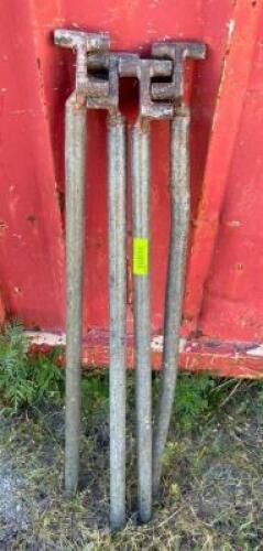 DESCRIPTION: (4) ASSORTED SIZED MANUAL BENDERS LOCATION: SPACE CENTER QTY: 4