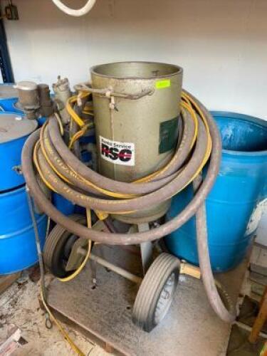 ABRASIVE BLAST MACHINE