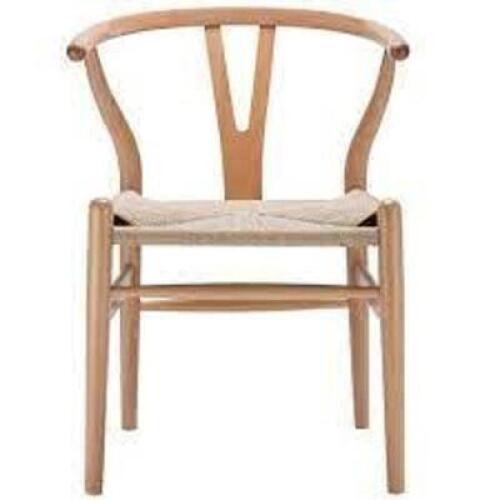 DESCRIPTION: (2) WEAVE CHAIRS BRAND/MODEL: POLY & BARK #EM-109-NAT INFORMATION: NATURAL WOOD RETAIL$: $323.44 TOTAL SIZE: SET OF 2 QTY: 2