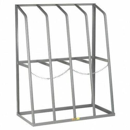 DESCRIPTION: (1) VERTICAL BAR RACK BRAND/MODEL: LITTLE GIANT #20VA66 INFORMATION: GRAY RETAIL$: 668.79 SIZE: 48X24X60 QTY: 1