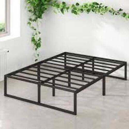 DESCRIPTION: (1) PLATFORM BED FRAME BRAND/MODEL: ZINUS #OLB-SMPB-14Q RETAIL$: $184.32 EA SIZE: 14" QTY: 1
