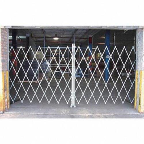 DESCRIPTION: (1) FOLDING GATE BRAND/MODEL: GRAINGER #54XU57 INFORMATION: GRAY RETAIL$: $359.29 EA SIZE: 8' TO 10' QTY: 1