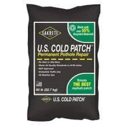 DESCRIPTION:&nbsp;(11) BAGS OF COLD PATCHBRAND/MODEL: SAKRETE #8EJP2RETAIL$: $24.06 EASIZE: 50 LBQTY: 1