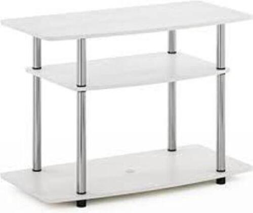 DESCRIPTION: (1) 3 TIER TV STAND BRAND/MODEL: FURINNO INFORMATION: BLACK RETAIL$: $51.53 EA SIZE: 3 TIER QTY: 1