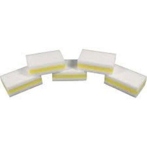 DESCRIPTION: (1) PACK OF (5) CHEMICAL-FREE SPONGE BRAND/MODEL: GENUINE JOE #85165 INFORMATION: YELLOW AND WHITE RETAIL$: $26.25 TOTAL QTY: 1