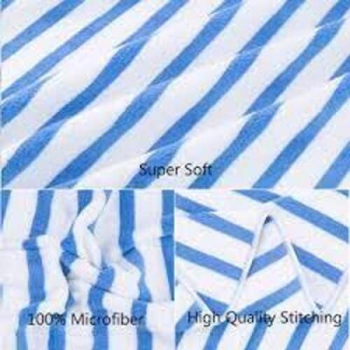 DESCRIPTION: (1) SET OF MICROFIBER BATH TOWELS BRAND/MODEL: JML #8Y2001-2L-BLUE INFORMATION: BLUE AND WHITE RETAIL$: $23.99 TOTAL QTY: 1