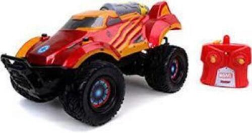 DESCRIPTION: (2) IRON THRUSTER RC CAR BRAND/MODEL: MARVEL AVENGERS INFORMATION: IRON MAN RETAIL$: $32.20 EA QTY: 2