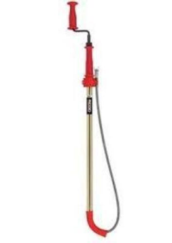 DESCRIPTION: (1) TOILET AUGER AND CARRYING CASE BRAND/MODEL: RIDGID #K-6P XL INFORMATION: RED AND BLACK RETAIL$: $109.78 EA SIZE: 6' QTY: 1