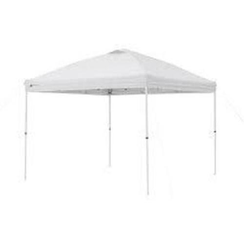 DESCRIPTION: (1) SIMPLE PUSH STRAIGHT LEG CANOPY BRAND/MODEL: OZARK TRAIL #WMT-1010112P INFORMATION: WHITE/STEEL FRAMES/MUST COME INTO INSPECT CONTENT
