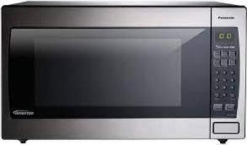 DESCRIPTION: (1) COUNTERTOP MICROWAVE BRAND/MODEL: PANASONIC INFORMATION: SILVER RETAIL$: $189.99 EA QTY: 1