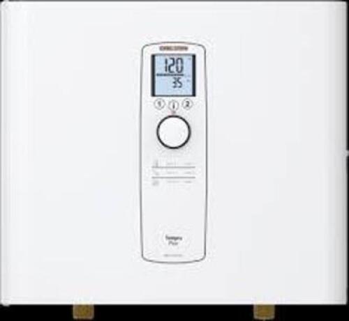 DESCRIPTION: (1) GENERAL PURPOSE ELECTRIC TANKLESS WATER HEATER BRAND/MODEL: STIEBEL ELTRON #6FCC6 RETAIL$: 1169.07 SIZE: 27,000/36,000 QTY: 1