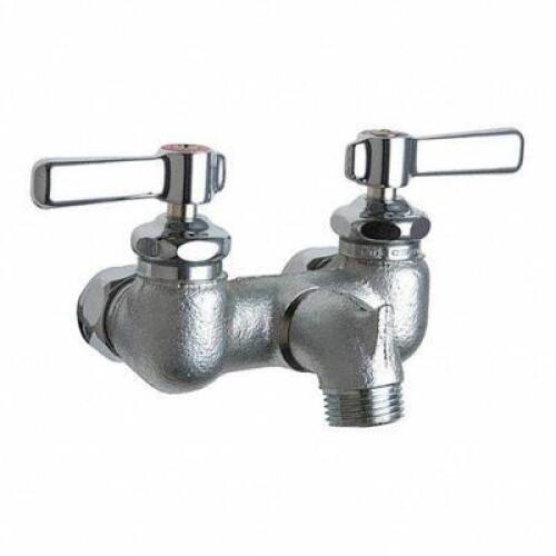 DESCRIPTION: (1) SERVICE SINK FAUCET BRAND/MODEL: CHICAGO FAUCETS #305-LEA INFORMATION: CHROME PLATE RETAIL$: $126.93 EA QTY: 1