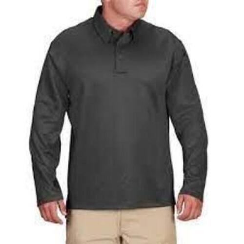 DESCRIPTION: (3) LONG SLEEVE POLO BRAND/MODEL: PROPPER #599V20 INFORMATION: BLACK RETAIL$: $59.04 EA SIZE: 5XL QTY: 3