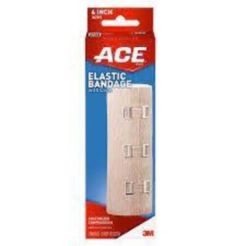 DESCRIPTION: (1) CASE OF (36) ELASTIC BANDAGES WITH CLIPS BRAND/MODEL: 3M ACE #207315 RETAIL$: $7.49 PER BANDAGE SIZE: 6X63 QTY: 1