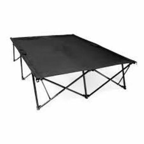 DESCRIPTION: (1) DOUBLE KWIK COT BRAND/MODEL: KAMP=RITE INFORMATION: BROWN RETAIL$: $175.00 EA SIZE: 11X44X11 QTY: 1